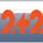 UA - 2PLUS2 logo