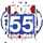 [USA] FOX 55 FORT WAYNE IN (WFFT) logo