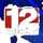 [USA] NBC 12 CLARKSBURG WV (WBOY) logo